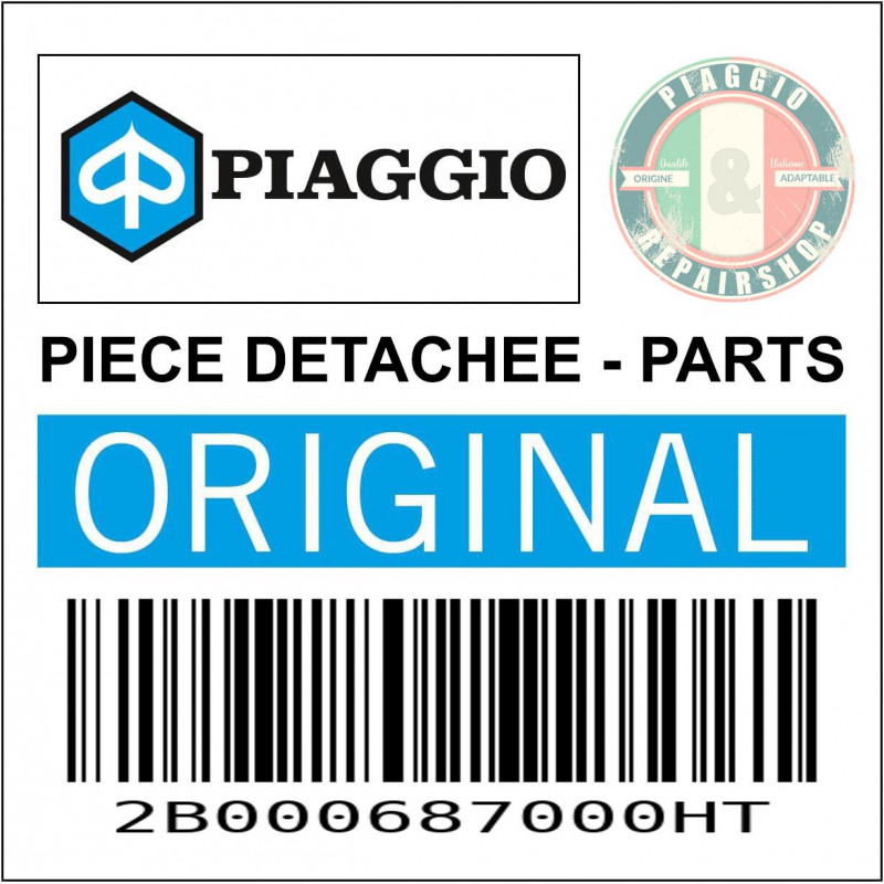 CARENAGE-FACE AV MAXISCOOTER ORIGINE PIAGGIO 300-400-500 MP3 BUSINESS 2014  GRIS 715-C  -1B006603000HT-