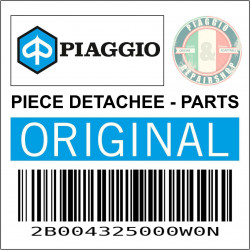 CARENAGE-DEFLECTEUR RESERVOIR DROIT ORIGINE PIAGGIO 50 RX, SX APRILIA 2018  NOIR -2B004325000W0N-