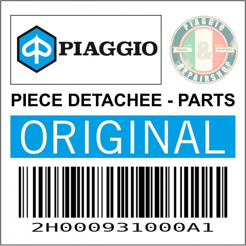 KIT DECO LATERALE ORIGINE PIAGGIO 50-125 VESPA SPRINT  -2H000931000A1-