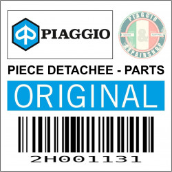 AUTOCOLLANT-STICKER-DECOR CARENAGE CENTRAL GAUCHE ORIGINE DERBI 50 SENDA X TREME 2014 2017 -2H001131-