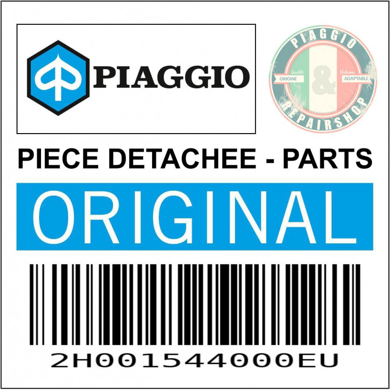 CARENAGE LATERAL DROIT ORIGINE APRILIA 125 RS 2017  GRIS PULSAR SANS DECORS -2H001544000EU-