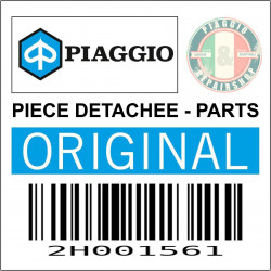 DECO-LOGO CARENAGE DROIT APRILIA RACING ORIGINE PIAGGIO 50-125 RS 2017  -2H001561-