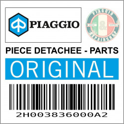 AUTOCOLLANT-STICKER-KIT DECOR ROUGE ORIGINE PIAGGIO 50-125 SPRINT SIXTIES 2016  -2H003836000A2-