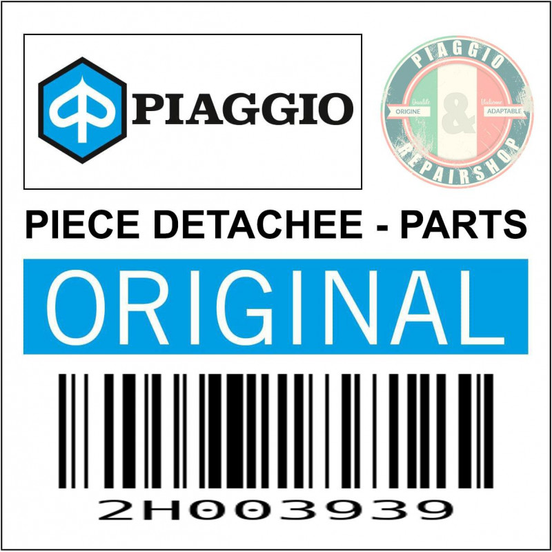 AUTOCOLLANT-STICKER-DECOR HPE ORIGINE PIAGGIO 300 GTS VESPA 2018  -2H003939-