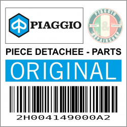 DECO-LOGO ARRIERE ORIGINE PIAGGIO 50 SXR APRILIA 2021  -2H004149000A2-