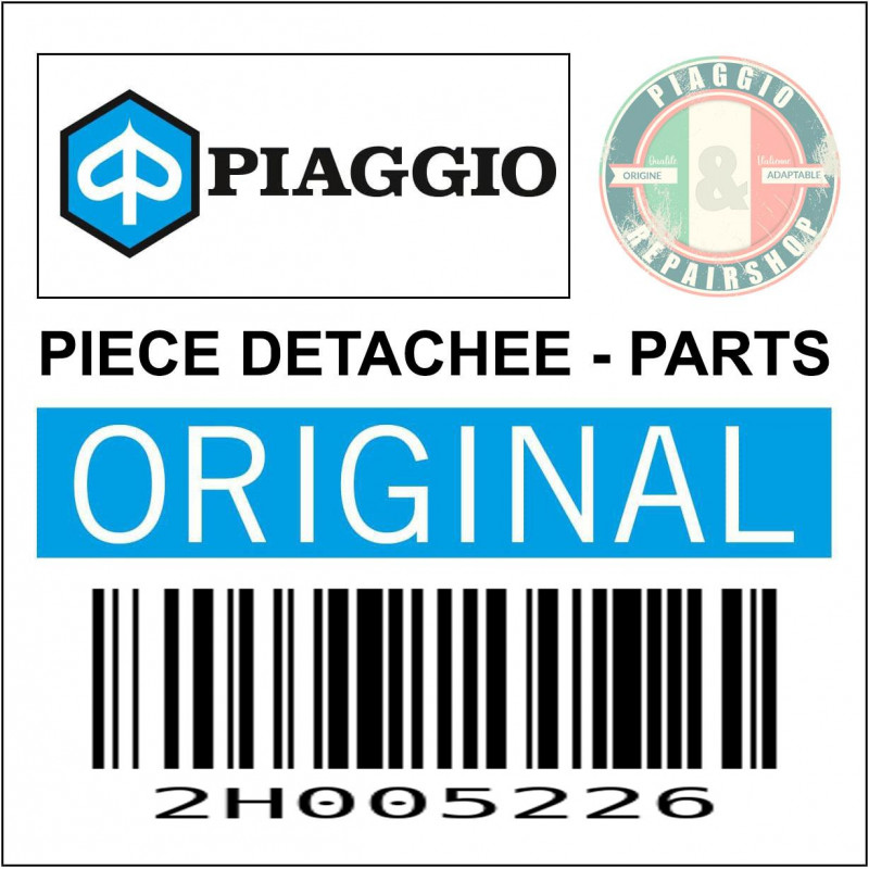 AUTOCOLLANT-STICKER-DECOR "400HPE" ORIGINE PIAGGIO 400 MP3 2022  -2H005226-