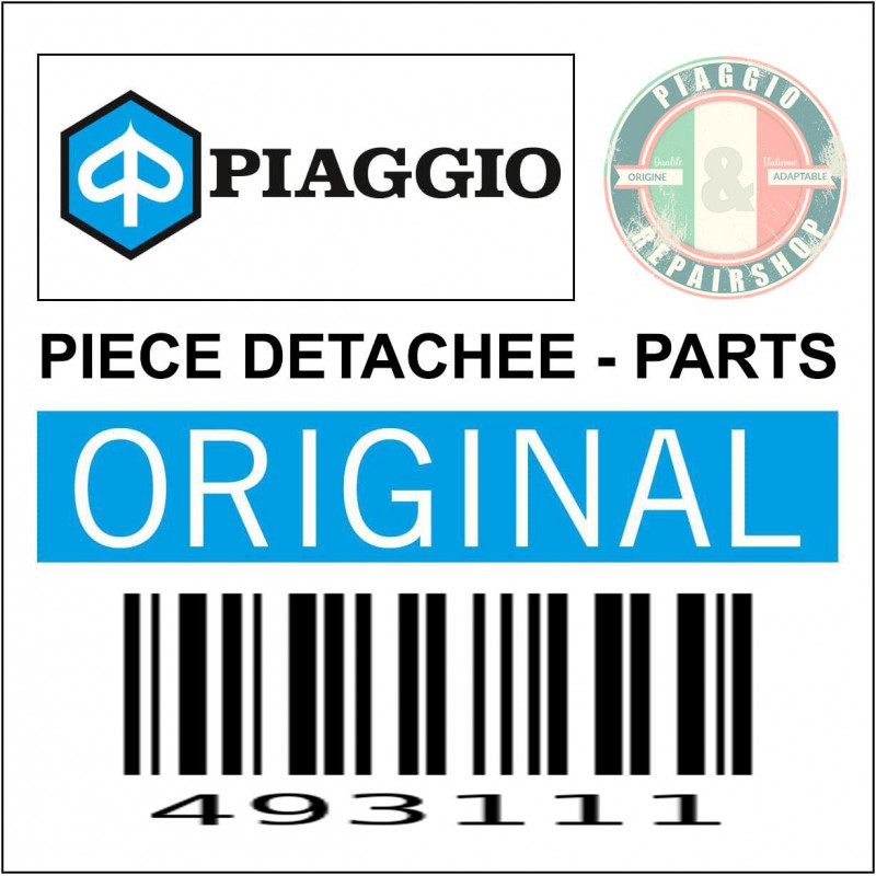 JOINT COLLECTEUR ECHAPPEMENT ORIGINE PIAGGIO PORTER, CARGO MOTEUR DIESEL DAIHATSU  -493111-