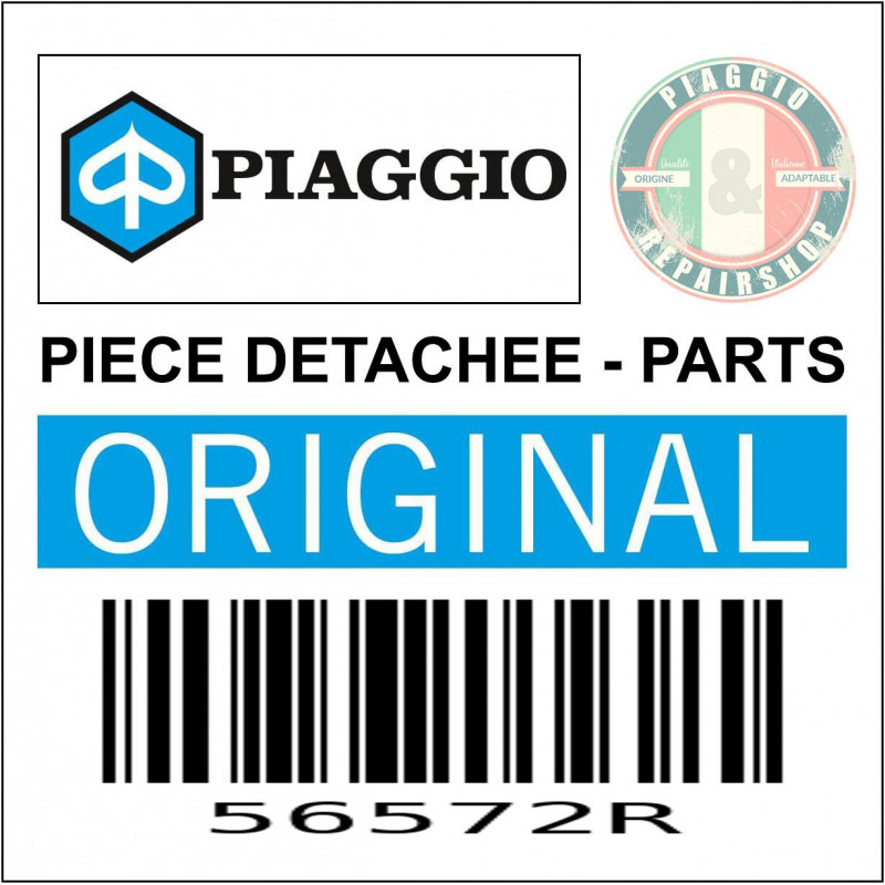 AMORTISSEUR AVANT DROITE ORIGINE PIAGGIO CARGO  -56572R-