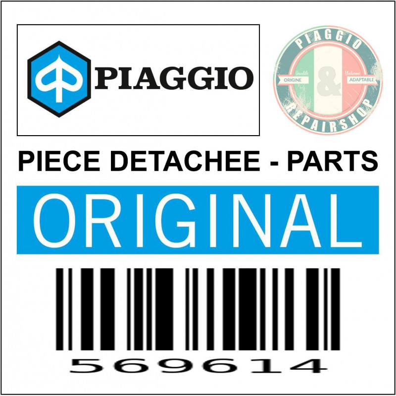 RETROVISEUR GAUCHE ORIGINE PIAGGIO TRIPORTEUR APE 50 2T 2009 2018 -569614-