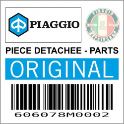 KIT DECO SPORT ORIGINE PIAGGIO 50-125 VESPA SPRINT ANTHRACITE-ORANGE  -606078M0002-