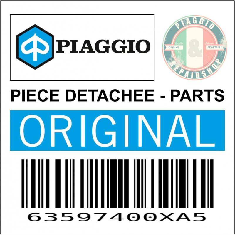 TRAPPE DE BOUGIE ORIGINE PIAGGIO APRILIA 50 SCARABEO 2T 2010 2012 BLEU SLICK  -63597400XA5-