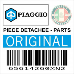 SPOILER DROIT ORIGINE PIAGGIO 125-250-400 MP3 2007 , 300-500 MP3 2010  NOIR 98-A  -65614260XN2-