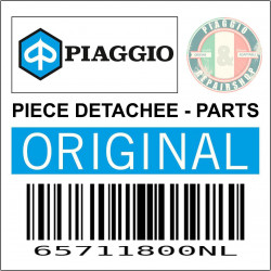 TABLIER INTERIEUR ORIGINE PIAGGIO 50-125 VESPA-S NOIR 85-B  -65711800NL-
