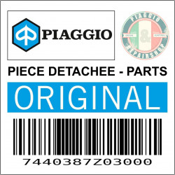 SUPPORT BATTERIE ORIGINE PIAGGIO PORTER 2009- -7440387Z03000-