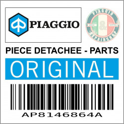 REPOSE PIED PASSAGER DROITORIGINE APRILIA 125 RX, SX 2018  -AP8146864A-