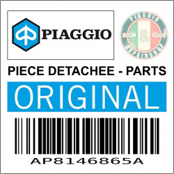 REPOSE PIED PASSAGER GAUCHE ORIGINE APRILIA 125 RX, SX 2018  -AP8146865A-