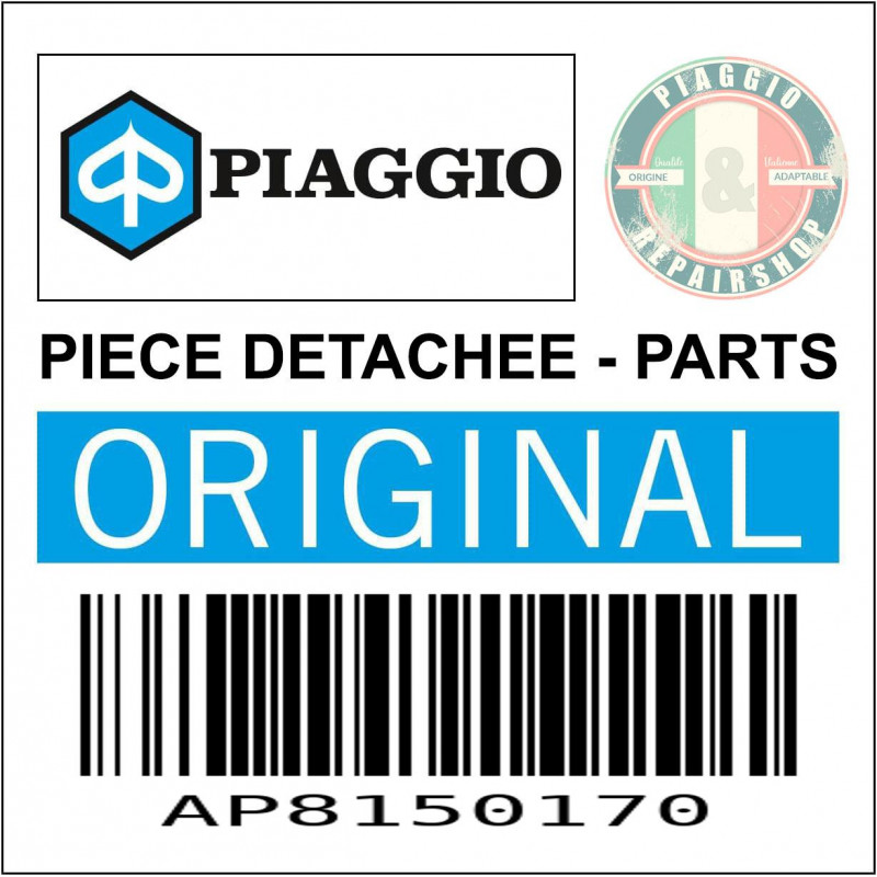 VIS BTR (8x25) ORIGINE PIAGGIO COMMUN A LA GAMME -AP8150170-