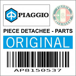 VIS BTR TETE BOMBEE (6x12) ORIGINE PIAGGIO COMMUN A LA GAMME -AP8150537-