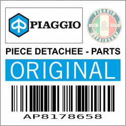 PROTEGE MAIN GAUCHE GRIS MIRROR ORIGINE PIAGGIO APRILIA 125-250 SCARABEO 2004 2006  -AP8178658-