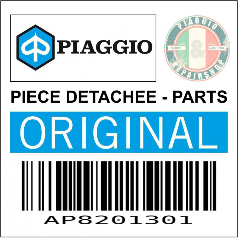AGRAPHE-CLIP TIGE DE MAITRE CYLINDRE ARRIERE ORIGINE PIAGGIO COMMUN A LA GAMME MOTO APRILIA-MOTO-GUZZI  -AP8201301-