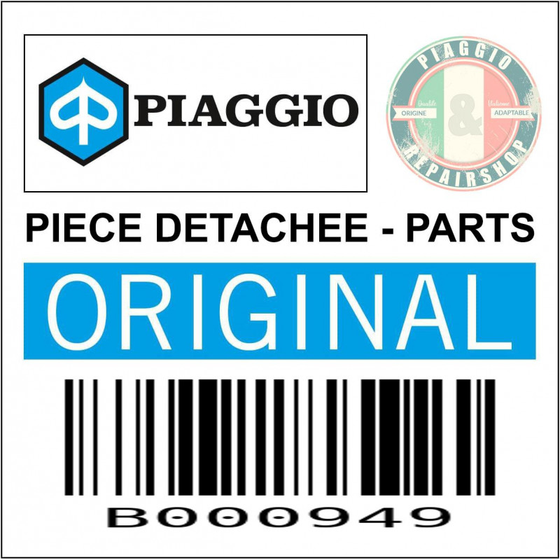 PROTECTION GAUCHE BOUCLIER AVANT ORIGINE PIAGGIO PORTER 2010 2020 -B000949-
