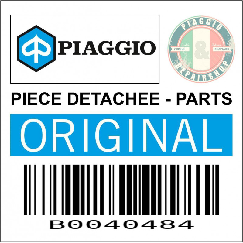 PARE CHOC ARRIERE ORIGINE PIAGGIO PORTER 1992 2009 -B0040484-