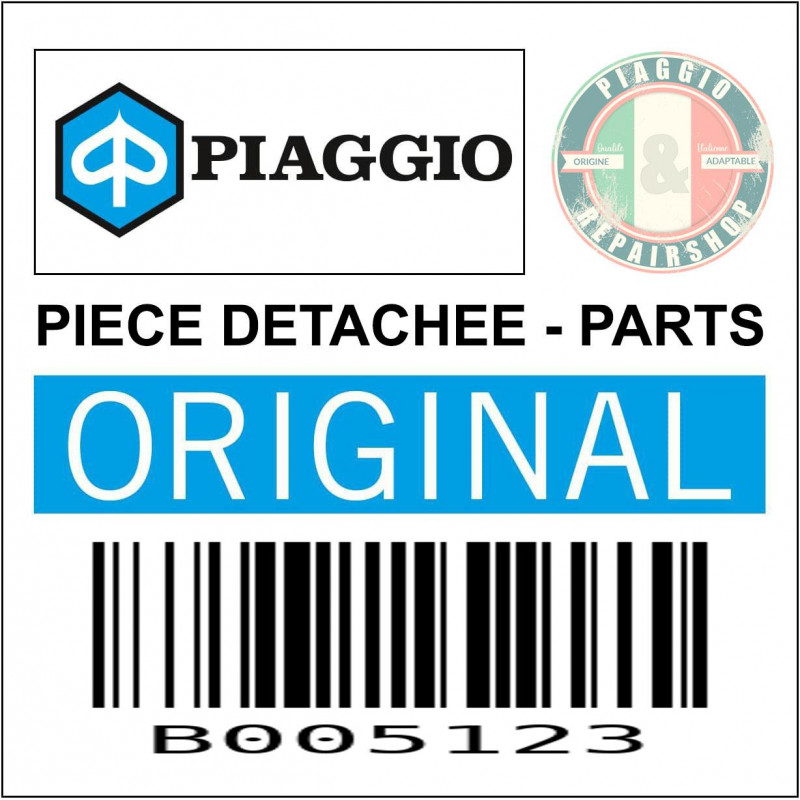 RIDELLE ARRIERE ORIGINE PIAGGIO PORTER PICK-UP 2010   -B005123-