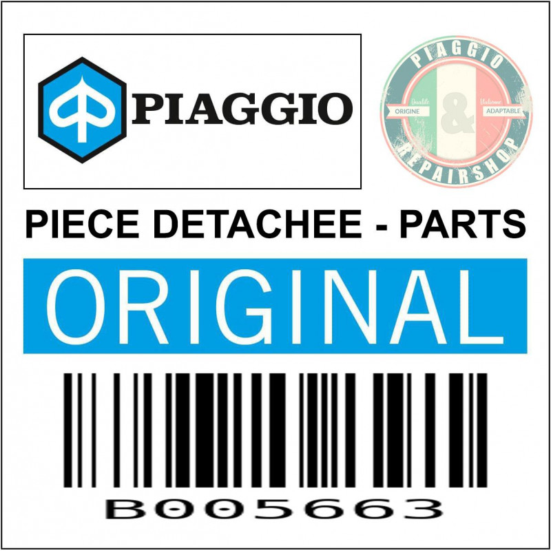 BOITIER  FILTRE A AIR COMPLET ORIGINE PIAGGIO PORTER MULTITECH 2010 2020 -B005663-