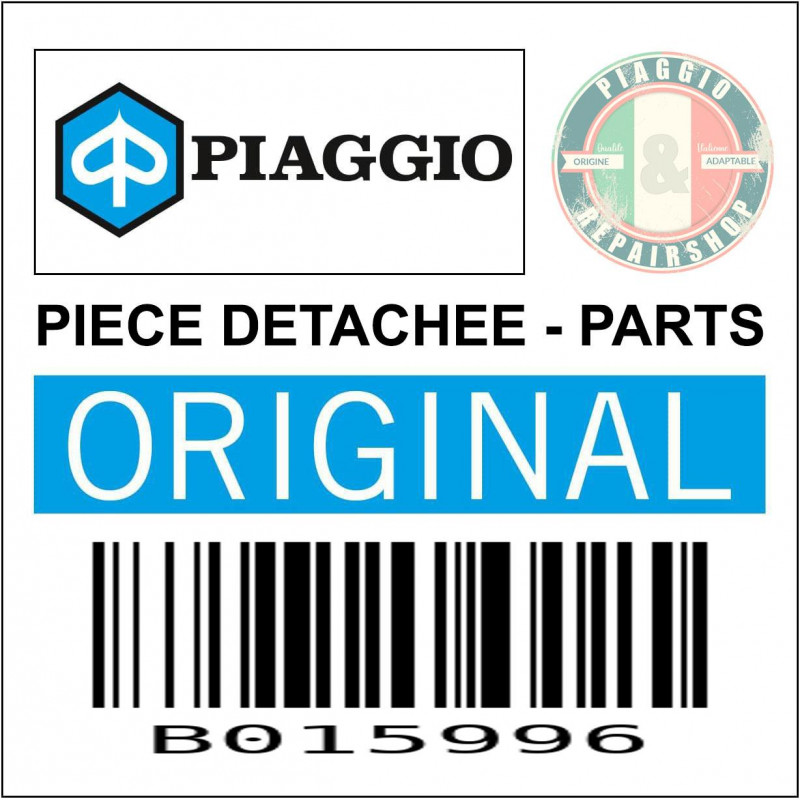 ECROU ALLUMAGE (M16X1.25) ORIGINE PIAGGIO 125 FLY, LIBERTY, VESPA LX, PRIMAVERA, SPRINT  -B015996-
