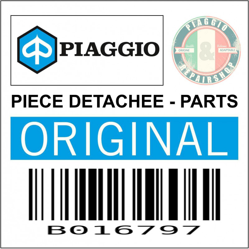 VIS BTR TETE FRAISEE (6X16) ORIGINE PIAGGIO COMMUN A LA GAMME -B016797-