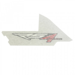 AUTOCOLLANT-STICKER-DECOR "RS4" ORIGINE PIAGGIO APRILIA 50-125 RS 2011   -899872-