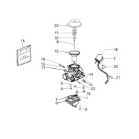 1.4 - Composants de carburateur