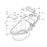 2.34 - Logement casque - Dessous de selle