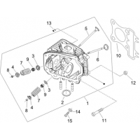 1.1 - Ensemble culasse - Soupape