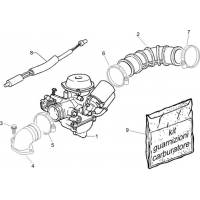 1.39 - Carburateur complet - Raccord d admission