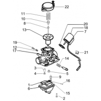 1.4 - Composants de carburateur