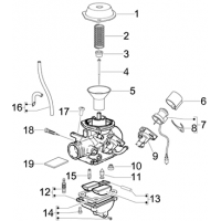 1.4 - Composants de carburateur