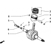 T16 - Vilebrequin-Piston