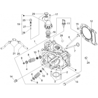 1.1 - Ensemble culasse - Soupape