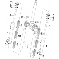 4.04 - Composants de la fourche Escorts