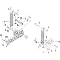 4.1 - Suspension AR - amortisseur/s