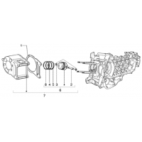 T4 - Ensemble cylindre - piston - axe de piston