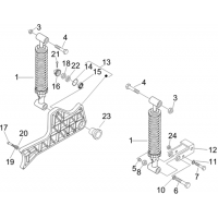 4.1 - Suspension AR - Amortisseur/s