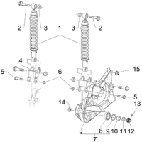 4.1 - Suspension AR - Amortisseur/s