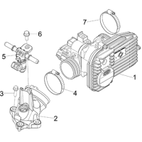 1.36 - Corps papillon - Injecteur - Raccord d admission