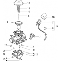 1.4 - Composants de carburateur