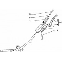 T50 - Pieces composant le guidon