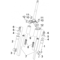 4.04 - Composants de la fourche Escorts