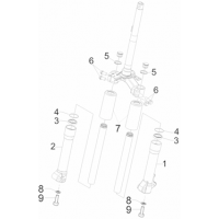 4.05 - Composants de la fourche Wuxi Top