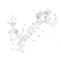 1.36 - Corps papillon - Injecteur - Raccord d admission